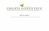BY-LAWS - asuci.uci.edu · The Green Initiative Fund (TGIF), UCI | By-Laws Page 2 of 22 . TABLE OF CONTENTS . MISSION STATEMENT, GOALS, VISIONS Pg 3 . ARTICLE I. THE GREEN INITIATIVE