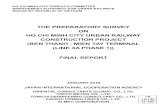 THE PREPARATORY SURVEY ON HO CHI MINH CITY URBAN … · 2018. 4. 25. · the preparatory survey on ho chi minh city urban railway construction project (ben thanh - mien tay terminal
