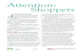 Attention: Shoppers · more powerful strategies to target highest-value shoppers. In doing so, they’re stretching the traditional boundaries of category management. Part one: The