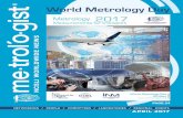 World Metrology Day · APRIL 2017 SPECIAL FEATURES 24 World Metrology Day 2017 Measurement for Transport BIPM, BIML 28 Ripples in Space-Time Observation of Gravitational Waves from