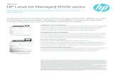 IPG LAR LES MF Series 4pp Datasheetbrochure.copiercatalog.com/hp/4AA7-0160ENUC.pdf · 2018. 12. 3. · Requires purchase of optional HP Jetdirect 3000w NFC/Wireless Direct Accessory