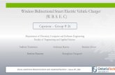 Wireless Bidirectional Smart Electric Vehicle Charger (W ... · final capstone presentation and demonstration | march 31st, 2020 Wireless Bidirectional Smart E.V. Charger - W.B.S.E.C
