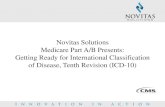 Novitas Solutions Medicare Part A/B Presents: Getting ... · Implementation Date • Protecting Access to Medicare Act of 2014 (PAMA) (Pub. L. No. 113-93) • May not adopt ICD-10