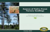 Sources of Native Forest Nursery Seedlingsjackson-josephinesmallwoodlands.org/wp-content/... · risk of planting a seedling outside its seed zones varies depending on the species,