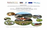 Programme and Abstract - nasstec · 2017. 2. 9. · 2 NASSTEC Outreach Workshop, MUSE, Trento, Italy 26-28/9/2016 PROGRAMME Monday 26 September 09.00 Welcome and introduction to the