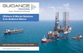 Offshore & Marine Solutions from Guidance Marine … · Offshore Oil & Gas Expert relative positioning sensors from 10m to 5,000m Guidance Marine is a leading global developer and