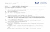 Customer Service and Operational ... - Transport for London...Jul 13, 2017  · (g) Thameslink London Bridge – Demand at targeted London Overground stations down by between 10 per