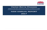Vector-Borne Diseases · viruses) and other notifiable arthropod-borne diseases for 2017. The report notes changes in notifications over time and describes likely areas of disease