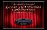 registered nurses who exemplify the art and science of ...dfwgreat100nurses.billpturner.com/wp-content/... · many other nurses who change the lives of patients on a daily basis.