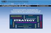 Communication strategies for encouraging the ... · The designations employed and the presentation of the material in this publication do not imply the expression of any opinion whatsoever