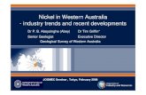 Nickel in Western Australia - industry trends and …mric.jogmec.go.jp/kouenkai_index/2008/breifing_080226_6.pdfNickel in Western Australia - industry trends and recent developments