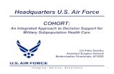 Headquarters U.S. Air Force · Global Expeditionary Medical System (GEMS) Transportation Command Regulating and Command & Control Evacuation System (TRACES) Integrated Clinical Database