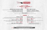 Louisiana Purchase | Edmonton Creole & Cajun Restaurantlouisianapurchase.ca/assets/north-lunch-2019-web.pdf · + Soups Gumbos + 7.5 9.5 GUMBO Prepared to perfection with mussels,