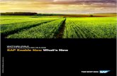 SAP Enable Now What‘s New · 2019. 8. 8. · Version 1.0, Feature Pack 1811 | 03.11.2018 . SAP Enable Now What‘s New ... Use to access the interactive training materials for more