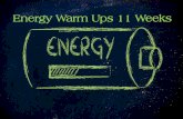Energy Warm Ups 10 Weeks - SOUTH CAROLINA 6TH GRADE …sc6thgradescience.weebly.com/uploads/3/0/9/8/30980165/... · 2019. 12. 9. · Energy can neither be created or destroyed it