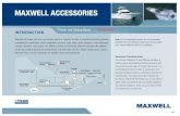 MAXWELL ACCESSORIES · Maxwell circuit breaker/isolator panels are available to suit a wide range of windlasses and capstans. ... diaphragm and are supplied complete with mounting
