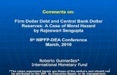 Comments on: Firm Dollar Debt and Central Bank …...5 More on the Paper Cleverly applies pooled Tobit (censored) to adress large fraction of firms with zero dollar debt Controls for