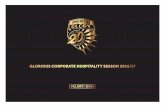 GLORIOUS CORPORATE HOSPITALITY SEASON 2016/17 · 2016/17 Hyundai A-League Finals tickets Free entry to all Glory 2016/17 Westfield . Women’s League, NPL & NYL games Exclusive entry