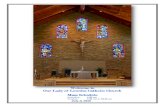 Welcome to Our Lady of Lourdes Catholic Church Mass Schedule 8... · Page 2 Our Lady of Lourdes, Toledo, July 8, 2018 Rev. Dave Bruning Parish Activities Pastor Dave Lang Parish Manager
