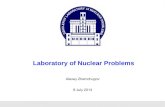 Laboratory of Nuclear Problemsnewuc.jinr.ru/img_sections/file/Practice2016/EU/LNP_Summer2016_e… · Negative pion capture by the chemically bound hydrogen nuclei (1962) 7.Pion double