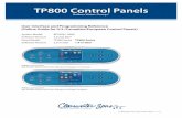 TP800 Control Panels - Clearwater Spas...Canadian Patent: 2342614, Australian patent: 2373248 other patents both foreign and domestic applied for and pending. All material copyright