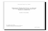 Ottoman State Finance: A Study Of Fiscal Deficits and ... · Gürsel, ‘Osmanlı Dış Borçları’ Tanzimat’tan Cumhuriyet’e Türkiye Ansiklopedisi (Istanbul, 1985), Vol. III,