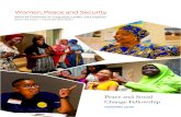 Peace and Social Change Fellowship · feminist activists, scholars and friends, Ruth Ochieng, Martha Mutisi, and Nuria Abdi – whose expertise and insight critically shapes the Peace