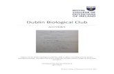 Dublin Biological Club · Dublin Biological Club Description: First minute book of the Dublin Biological Club, containing the signed minutes of the meeting held to 'consider the expediency