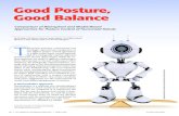 Good Posture, Good Balance · idea is generalized to attain balance and posture control for a complete humanoid. Given a desired equilibrium x d! R3 for the COM posi-tion and a desired