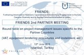 Istanbul, Turkey€¦ · FRIENDS 2nd PARTNER MEETING. EQUIPMENT PURCHASE ... technical specifications and number of units offered •Prices (unit and total price) •Delivery terms: