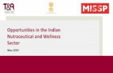 Opportunities in the Indian Nutraceutical and Wellness Sectormissp.ch/docs/1590652307Overview and Opportunities in the Indian... · Manufacturer of wearable health devices and fitness