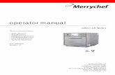 20000403 - B - e6 Operator Manual · The Merrychef e6 Oven uses a new design of airflow called “Planar Plumes” to deliver a very efficient heat transfer to the product which,