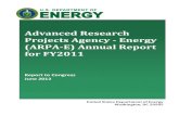 Advanced Research Projects Agency - Energy (ARPA-E) Annual ... · advanced power electronics into solar panels and solar farms to extract and deliver energy more efficiently. This