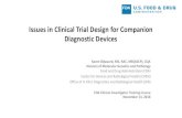 Issues in Clinical Trial Design for Companion Diagnostic ... - 07 Bijwaard.pdf · e.g., adaptive trial design if drug not effective in the general population) •Test used in drug