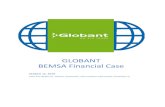 GLOBANT BEMSA Financial Case...Globant Industry Globant Industry Globant Industry Quick Ratio 2.29 2.62 2.11 2.72 2.43 3.49 Duration The duration ratios indicate how long it takes