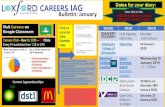 CAREERS IAG Dates for your diary - Loxford · Musa Naeem 8S. Emaan Imran 7C. Hadeed Masaud 9C. Careers Club - New . for 2020 – CV Clinic. Every Fri lunchtime from 1.35 in G16 •