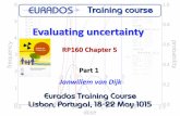 RP160 Chapter 5 Part 1 - projects.itn.ptprojects.itn.pt/EURADOS/Day1_05_Uncertainty_1_JD.pdf · Evaluating uncertainty Janwillem van Dijk RP160 Training course Lisbon 2015 24 The