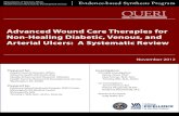 Advanced Wound Care Therapies for - Health Services Research€¦ · Advanced Wound Care Therapies for Non-Healing Diabetic, Venous, and Arterial Ulcers: A Systematic Review Evidence-based