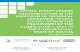ACCESS, EFFECTIVENESS AND INNOVATION IN THE PROVISION …€¦ · contribution in strengthening non-governmental actors and, in particular, key affected populations and communities.