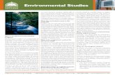 Environmental Studies - hagerstowncc.edu...Environmental Studies What is the Environmental Studies Program? Environmental studies is an exciting field of learning that involves an