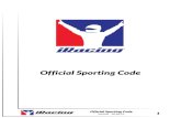Official Sporting Code - Amazon S3 · Sporting Code and/or modify certain elements therein to ensure fair and consistent competition in the particular series or event to which the