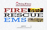 eOhio Dept. of Commerce | Div. of State Fire Marshal ss ... · Rescue/HazMat 4 Ohio Fire Academy 55 — Confined Space Rescue I & II 55 — Farm Rescue 55 — HazMat & WMD Awareness