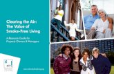 Clearing the Air: The Value of Smoke-Free Living€¦ · Smoke-Free policies are a win-win proposition for multi-unit housing residents, owners, and property managers. —American