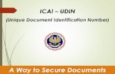 ICAI ² UDINpuneweststudycircle.com/.../2019/02/doc_seminar_2019_01_27_UDI… · Certifications done by Practising Chartered Accountants mandatory w.e.f. 1 st Feb., 2019 while all