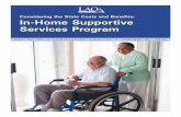 Considering the State Costs and Benefits: In-Home Supportive … · Assistance is provided with tasks such as cleaning, meal preparation, bathing, grooming, and helping with medications.