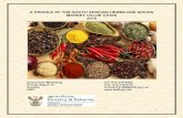 A PROFILE OF THE SOUTH AFRICAN HERBS AND SPICES MARKET ... · The market in Asia-Pacific is growing at a rapid pace due to increasing demand for seasoning and spices from many food