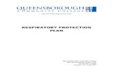 RESPIRATORY PROTECTION PLAN · complying with the OSHA Respiratory Protection Standard, 29 CFR 1910.134. It has been written to ensure that Queensborough Community College employees