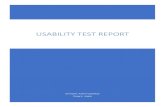 USABILITY TEST REPORT · USABILITY TEST REPORT . E2BIG DEVELOPERS UX EXPERTS Eric Widmann Aseem Upadhyay ... The primary test goal for the usability testing of this application was