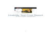 Usability Test Final Report - hananhafiz.com · This report details the observations of the usability testing performed on Saginaw Valley State University’s English department website,