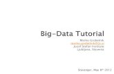 Marko Grobelnik marko.grobelnik@ijs.si Jozef Stefan ...planet-data.org/sites/.../files/presentations/Big_Data_Tutorial_part4.pdf · …when the operations on data are complex: …e.g.